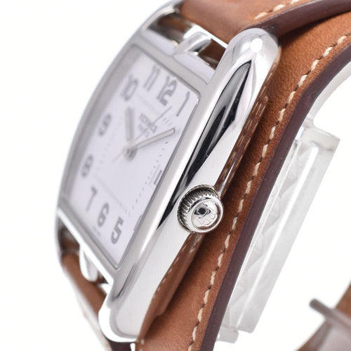 Montre Hermès - Montre Cape Cod à quartz en acier inoxydable et cuir 58 Facettes kib2mcqd6q