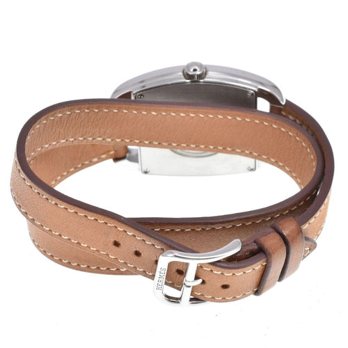Montre Hermès - Montre Cape Cod à quartz en acier inoxydable et cuir 58 Facettes kib2mcqd6q