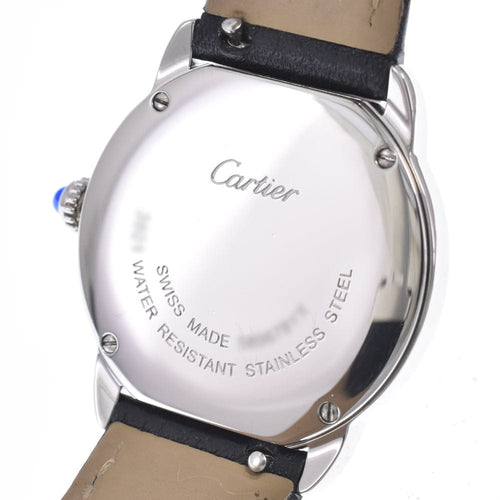 Montre Cartier - Montre Ronde Solo à quartz en acier inoxydable 58 Facettes tt0z14z6rw