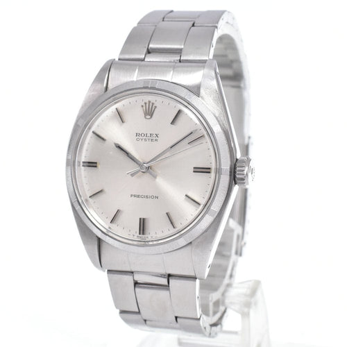 Montre Rolex - Montre Oyster Precision en acier 58 Facettes ucxla3q0ia