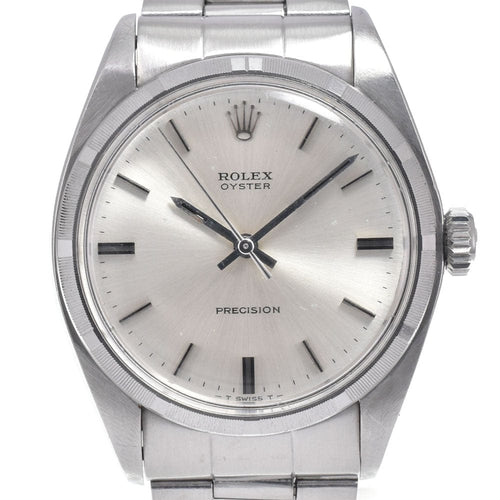 Montre Rolex - Montre Oyster Precision en acier 58 Facettes ucxla3q0ia
