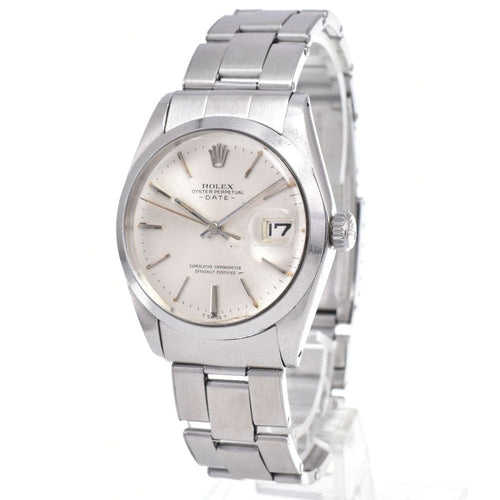 Montre Rolex - Montre Oyster Perpetual Date automatique en acier inoxydable 58 Facettes b8bg6ahpin