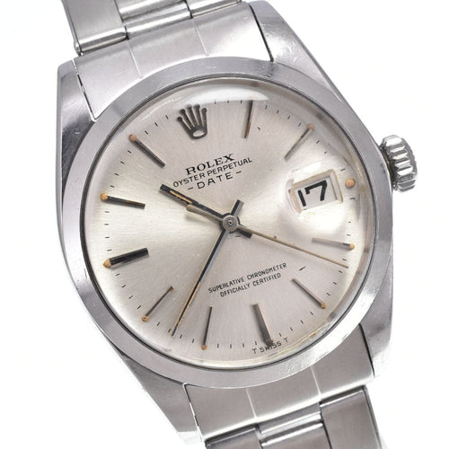 Montre Rolex - Montre Oyster Perpetual Date automatique en acier inoxydable 58 Facettes b8bg6ahpin