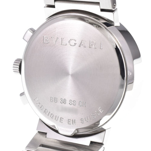 Montre Bvlgari Bvlgari - Montre chronographe automatique en acier inoxydable 58 Facettes tq2i0yr9q2