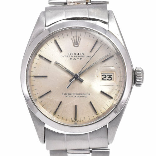 Montre Rolex Oyster Perpetual Date - Montre automatique en acier inoxydable 58 Facettes fcnopibn32