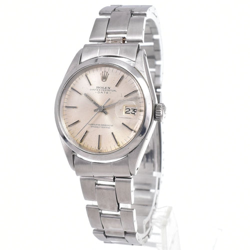 Montre Rolex Oyster Perpetual Date - Montre automatique en acier inoxydable 58 Facettes fcnopibn32