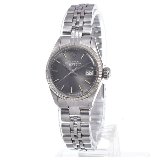 Montre Rolex - Montre Oyster Perpetual Date automatique en acier inoxydable et or blanc 58 Facettes nl2eaxn9b3
