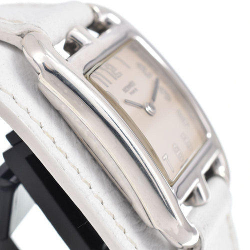 Montre Hermès - Montre Cape Cod à quartz en acier inoxydable et cuir 58 Facettes a7ank1ui15