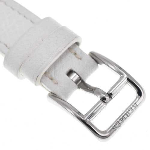 Montre Hermès - Montre Cape Cod à quartz en acier inoxydable et cuir 58 Facettes a7ank1ui15