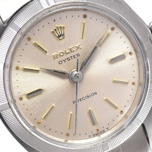 Montre Rolex - Montre Oyster Precision en acier 58 Facettes l8iwtzduvx