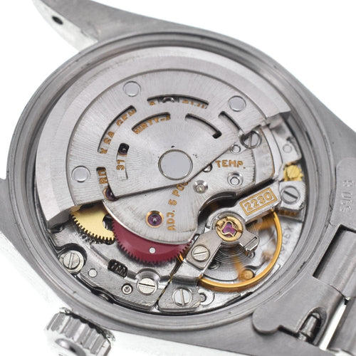 Montre Rolex - Montre Oyster Perpetual automatique en acier inoxydable et or jaune, index en diamants 58 Facettes g1h31mlhon