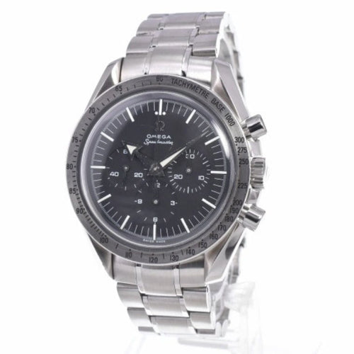 Montre Omega - Montre Speedmaster Broad Arrow, chronographe manuel, acier inoxydable 58 Facettes lx8nxgvcud