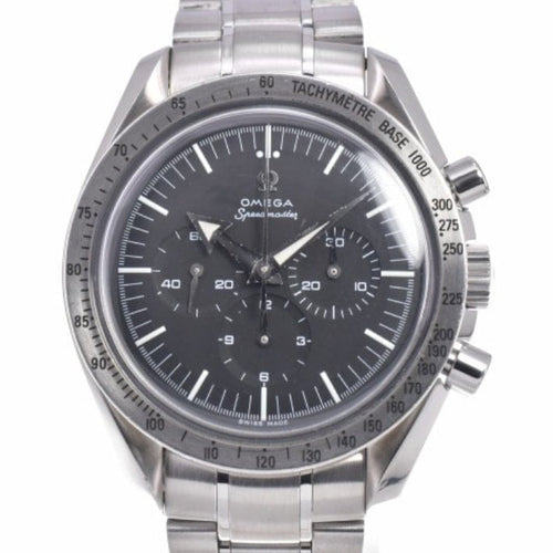 Montre Omega - Montre Speedmaster Broad Arrow, chronographe manuel, acier inoxydable 58 Facettes lx8nxgvcud