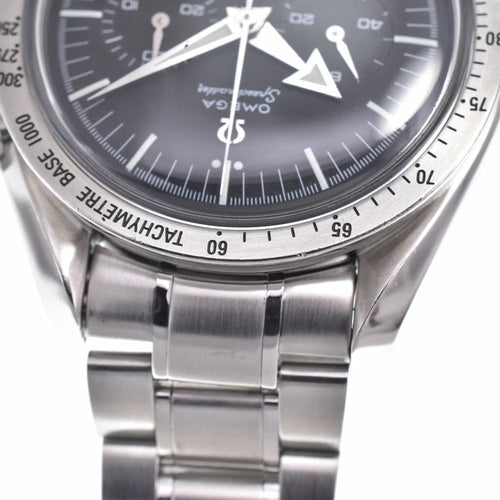 Montre Omega - Montre Speedmaster Broad Arrow, chronographe manuel, acier inoxydable 58 Facettes lx8nxgvcud