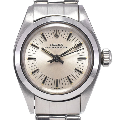 Montre Rolex Oyster Perpetual - Montre automatique en acier inoxydable 58 Facettes ux0rb1v726
