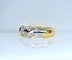 Bague 54 Bague jonc en or 18 carats et diamants 58 Facettes AB757