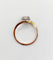 Bague 53.5 Bague tourbillon ancienne en or 18k et platine, diamant, vers 1900 58 Facettes A07915