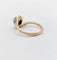 Bague 53.5 Bague tourbillon ancienne en or 18k et platine, diamant, vers 1900 58 Facettes A07915