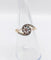 Bague 53.5 Bague tourbillon ancienne en or 18k et platine, diamant, vers 1900 58 Facettes A07915