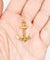 Pendentif Pendentif ancre de marine en or rose 18k, vers 1920 58 Facettes A07905