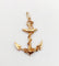 Pendentif Pendentif ancre de marine en or rose 18k, vers 1920 58 Facettes A07905