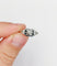 Bague 53 Bague Art déco en or blanc 18k, diamant, vers 1930 58 Facettes A07177