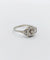 Bague 52 Bague Art déco en or blanc 18k, diamant taille ancienne, circa 1930 58 Facettes A07178