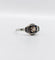 Bague 52 Bague Art déco en or blanc 18k, diamant taille ancienne, circa 1930 58 Facettes A07178