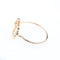 Bague 53 Bague trèfle à quatre feuilles en or jaune 18K et diamants, 0,22 ct 58 Facettes 2B-KK