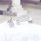 Boucles d'oreilles Boucles d’oreilles à rosettes de diamants en or blanc 18K, 0,12 ct 58 Facettes 2B-YY