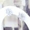 Boucles d'oreilles Boucles d’oreilles florales en or blanc 18 carats avec diamants, 0,12 ct 58 Facettes 2B-P