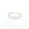 Bague Demi-alliance en or blanc 18K avec 9 diamants, 0,45 ct 58 Facettes 2B-ZZ