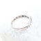 Bague Demi-alliance en or blanc 18K avec 9 diamants, 0,45 ct 58 Facettes 2B-ZZ