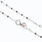 Collier Collier avec initiale R en or blanc 18k et diamants, 0,18 ct 58 Facettes 2B-SSS