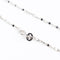 Collier Collier avec initiale R en or blanc 18k et diamants, 0,18 ct 58 Facettes 2B-SSS