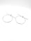 Boucles d'oreilles Hermès - Boucles d’oreilles Loop en argent 925, grand modèle 58 Facettes HERMES BO 1059