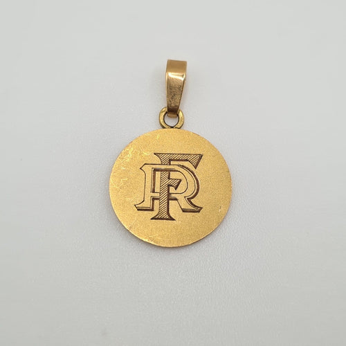 Pendentif Pendentif chrétien en or jaune 18k 58 Facettes #3683
