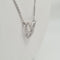 Collier Collier papillon en or blanc 18k 58 Facettes #3685