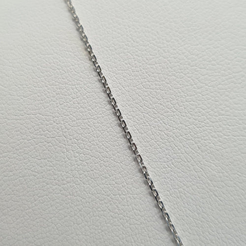 Collier Collier papillon en or blanc 18k 58 Facettes #3685