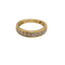 Bague 50 Bague en or jaune 18k ornée de diamants 58 Facettes #3690