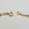 Bracelet Gourmette en or jaune 18 carats 58 Facettes #3700