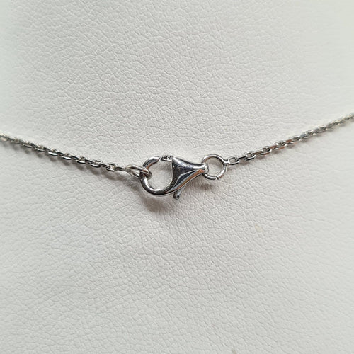 Collier Rai - Collier en or blanc 18 carats avec diamant 58 Facettes #3731
