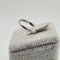 Bague 49.5 Bague alliance en or blanc 18 carats 58 Facettes #3827