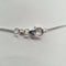 Collier Infiniti - Collier chaîne en or blanc 18k avec diamants naturels 58 Facettes #3840