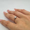 Bague 48 Bague alliance en or blanc 18 carats avec diamant 58 Facettes #3916