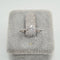 Bague 48 Bague alliance en or blanc 18 carats avec diamant 58 Facettes #3916