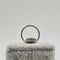 Bague 41.5 Alliance en or blanc 18k sertie de diamants 58 Facettes #3931