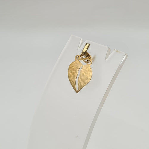 Pendentif Pendentif cœur en or jaune 18k 58 Facettes #3946