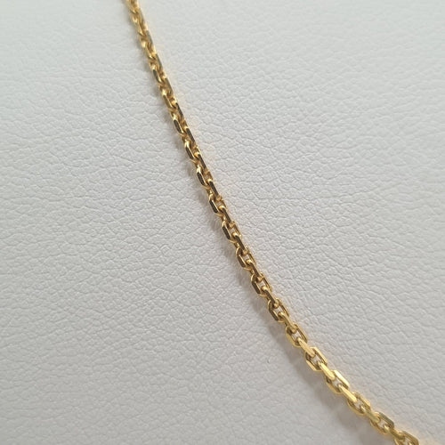 Collier Collier chaîne en or jaune 18 carats 58 Facettes #3970