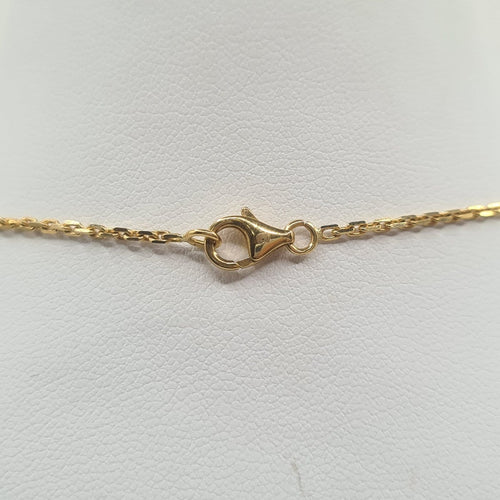 Collier Collier chaîne en or jaune 18 carats 58 Facettes #3970